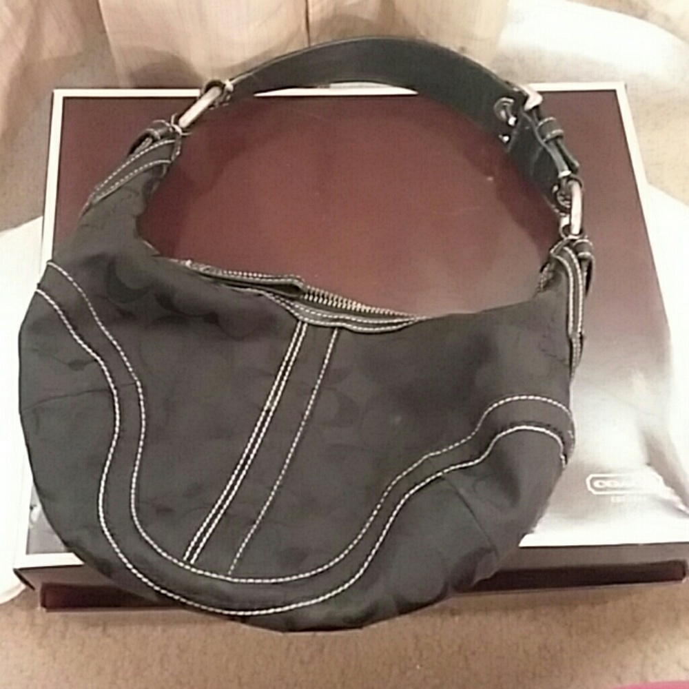 Coach small hobo bag